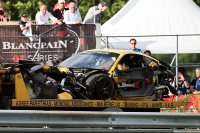 De Ferrari #50 werd tot schroot herleid