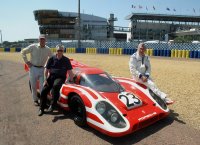 Hans Herrmann & Richard Attwood winnaars Le Mans 1970