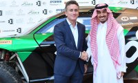 Alejandro Agag en Prins Abdulaziz bin Turki AlFaisal Al Saud