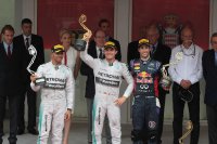 Podium GP Monaco 2014