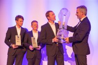Maxime Martin ontvangt DTM Rookie of the Year-trofee