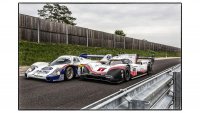 Porsche 956 en Porsche 919 Hybrid Evo