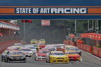 Start Race 1 NASCAR Whelen Euro Series Elite 1 Circuit Zolder
