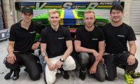 Glenn van Berlo, Martin Rump, Baptiste Moulin en Yuki Nemoto