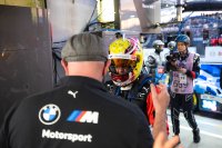 Vincent Vosse feliciteert Dries Vanthoor met zijne vierde plaats in Hyperpole