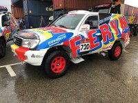 Toyota Landcruiser van Koen Wauters & Pascal Feryn