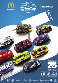 De affiche van de Hankook 25 Hours VW Fun Cup 2021