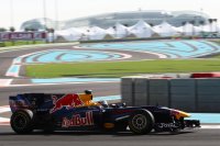 Sebastian Vettel beleeft een relatief rustige race