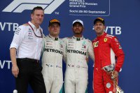 Podium GP van Rusland 2018