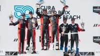 Algemeen podium 2025 IMSA Long Beach
