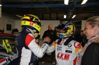 Tom Coronel en ROAL-teammaat Darryl O'Young: onverhoopt succes