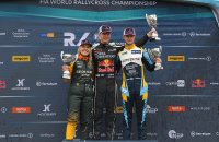 Klara Andersson staat haar mannetje  in World RX