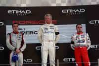 Podium Porsche Mobil1 Supercup
