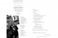 Overlijdensbericht Jurgen Damen