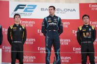 Podium hoofdrace Barcelona