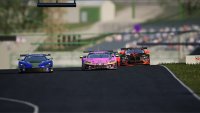 Gevecht voor de tweede plaats Hungaroring Pro