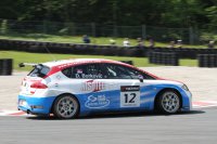 Dusan Borkovic op weg naar winst op de Salzburgring