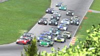 Start 2025 Simwear.eu Porsche Cup Road America Race 2