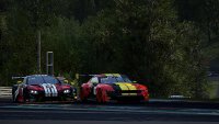 Mathias Van Rompuy versus Diego Antonio Fiore - Ford Mustang GT3 versus Aston Martin Vantage AMR GT3