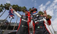 Felipe Nasr en Pipo Derani