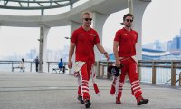 Felix Rosenqvist en Nick Heidfeld