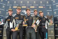 Podium 2022 Lamborghini Super Trofeo Misano Race 2