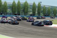 Start TCR Europe SIM Racing Hungaroring race 2