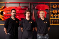 Justin Taylor, Anouck Abadie en Gabriele Tarquini