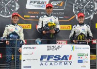 Podium race 3 Nogaro