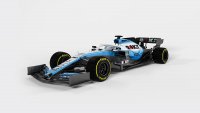 Williams FW42 met nieuwe livery