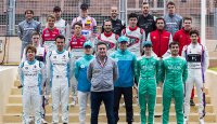Groepsfoto Formula E Rookie Test