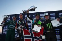 Felipe Drugovich, Thierry Neuville , Petter en Oliver Solberg