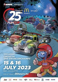 De affiche van de Hankook 25 Hours Fun Cup