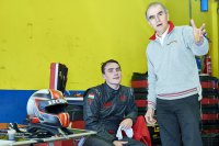 Norbert Michelisz met onze landgenoot William De Braekeleer