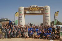 Africa Eco Race 2020: Tevreden gezichten aan de finish