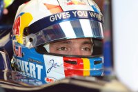 Jean-Eric Vergne met Cévert helmdesign