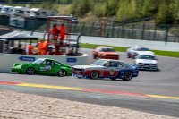 Dieter Kuijl in duel met Porsche van Van Elderen
