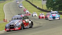 Christof Raes tijdens de European VW e-Fun Cup