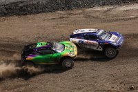 Gevecht tussen X44 Vida Carbon Racing en Andretti Altawkilat Extreme E