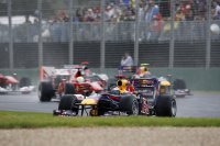 Sebastian Vettel zag een zege door de neus geboord