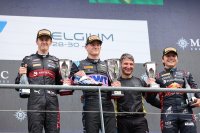 Podium hoofdrace F2 Francorchamps