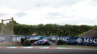 Pierre Gasly van de baan in sessie 2