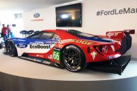 Achteraan verschilt de nieuwe Ford GT visueel erg van het vorige model