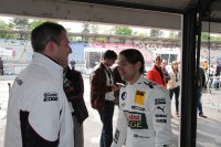 Bart Mampaey en Augusto Farfus: blij met resultaat