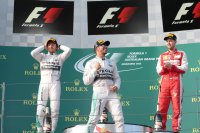 Podium F1 Grote Prijs Australië 2015