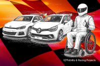 VJ Mobility en Racing Projects lanceren autosportteam van en voor mensen met een beperking