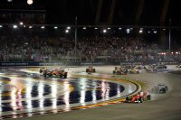 Ook Alonso deelde in de brokken