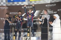 Podium GP Abu Dhabi 2013