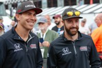 Robert Wickens en James Hinchcliffe