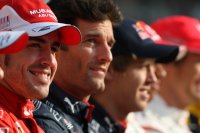 Na de voorlaatste race is Alonso de WK-leider, voor Webber en Vettel
